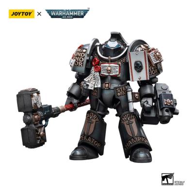 Warhammer 40k Figura 1/18 Grey Knights Nemesis Dreadknight (Including Grey Knights Terminator Caddon Vibova) 12 cm