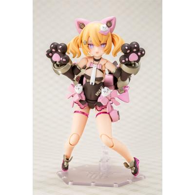 Megami Device Maqueta Plastic Model Kit 1/1 Puni Mofu Kuro Mao 14 cm