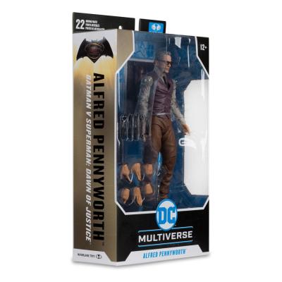 Batman v Superman: El amanecer de la justicia DC Multiverse Figura Alfred Pennyworth 18 cm