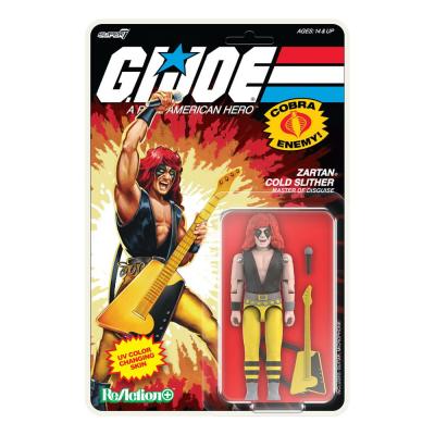 GI Joe Figura ReAction+ Wave 3 Zartan Cold Slither (Cartoon) 10 cm