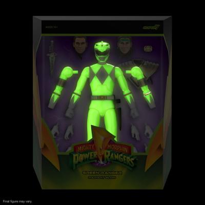 Power Rangers Figura Ultimates Green Ranger (Glow) 18 cm