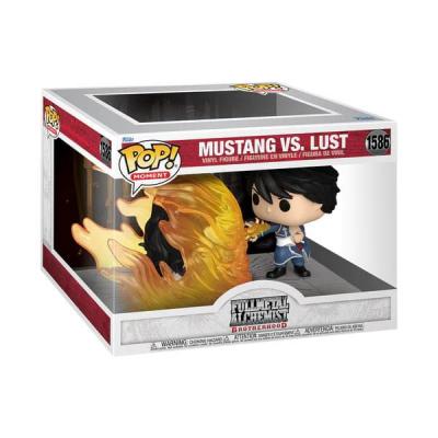 Full Metal Alchemist POP! Moment Vinyl Figuras Mustang Vs. Lust 9 cm