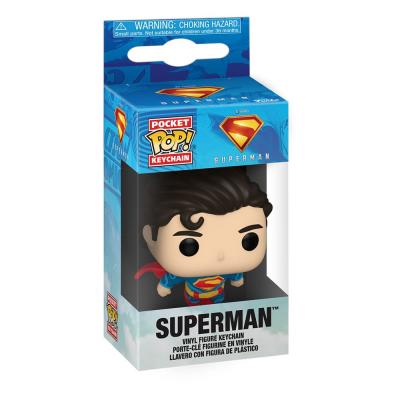 Superman (2025) Llaveros Pocket POP! Vinyl Superman 4 cm Expositor (12)