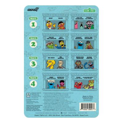 Sesame Street Figura ReAction Wave 04 Roosevelt Franklin 10 cm