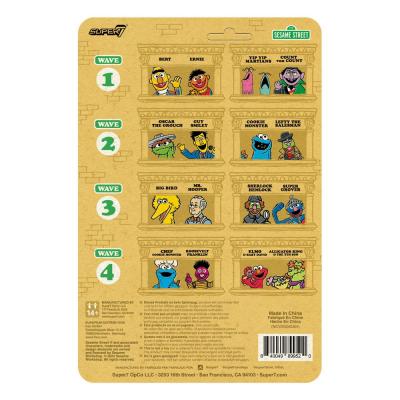 Sesame Street Figura ReAction Wave 04 Alligator King & 7th Son 10 cm
