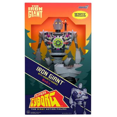 El Gigante de Hierro Figura Super Cyborg Iron Giant (Full Color) 28 cm