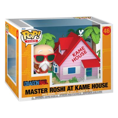 Dragon Ball POP! Town Vinyl Figura Kame House w/Master Roshi 9 cm