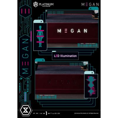 M3gan Estatua Platimum Masterline Series 1/3 M3Gan Bonus Version 50 cm