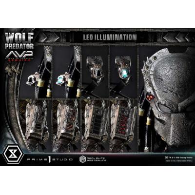 Alien vs. Predator Estatua Real Elite Masterline Series 1/3 Requiem Wolf Predator 95 cm