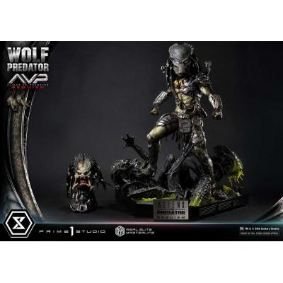 Alien vs. Predator Estatua Real Elite Masterline Series 1/3 Requiem Wolf Predator 95 cm