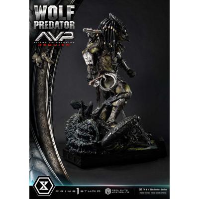 Alien vs. Predator Estatua Real Elite Masterline Series 1/3 Requiem Wolf Predator 95 cm