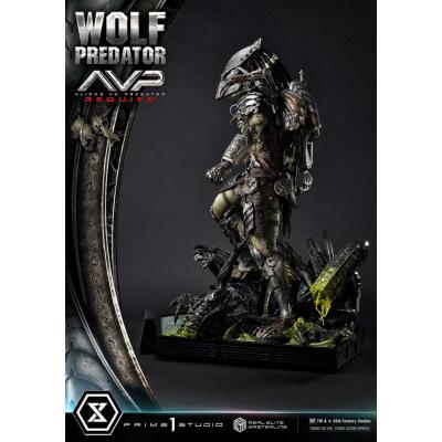 Alien vs. Predator Estatua Real Elite Masterline Series 1/3 Requiem Wolf Predator 95 cm