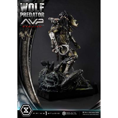 Alien vs. Predator Estatua Real Elite Masterline Series 1/3 Requiem Wolf Predator 95 cm