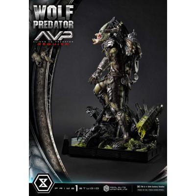 Alien vs. Predator Estatua Real Elite Masterline Series 1/3 Requiem Wolf Predator 95 cm