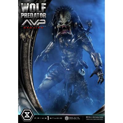 Alien vs. Predator Estatua Real Elite Masterline Series 1/3 Requiem Wolf Predator 95 cm