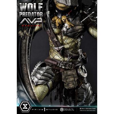 Alien vs. Predator Estatua Real Elite Masterline Series 1/3 Requiem Wolf Predator 95 cm