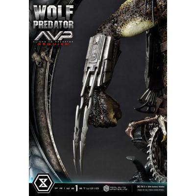 Alien vs. Predator Estatua Real Elite Masterline Series 1/3 Requiem Wolf Predator 95 cm