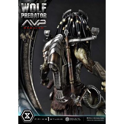 Alien vs. Predator Estatua Real Elite Masterline Series 1/3 Requiem Wolf Predator 95 cm