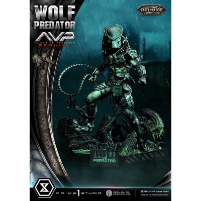 Alien vs. Predator Estatua Real Elite Masterline Series 1/3 Requiem Wolf Predator Deluxe Ver. 95 cm