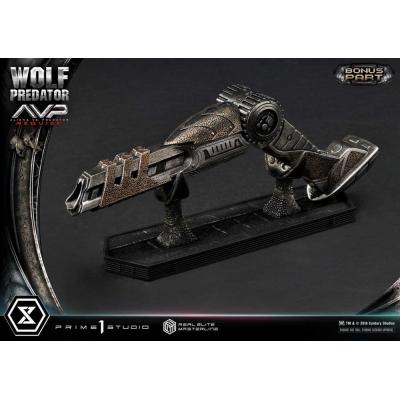 Alien vs. Predator Estatua Real Elite Masterline Series 1/3 Requiem Wolf Predator Deluxe Bonus Ver. 95 cm