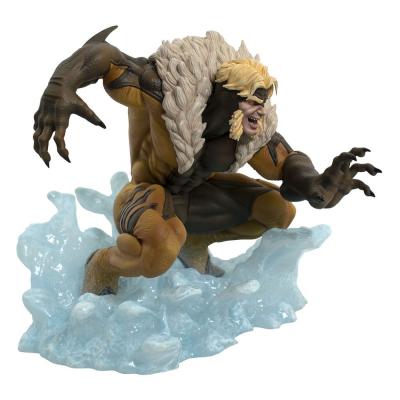 Marvel Comic Gallery Diorama Sabretooth 16 cm
