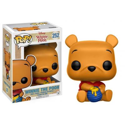 Winnie Pooh Figura POP! Disney Vinyl Seated Pooh 9 cm