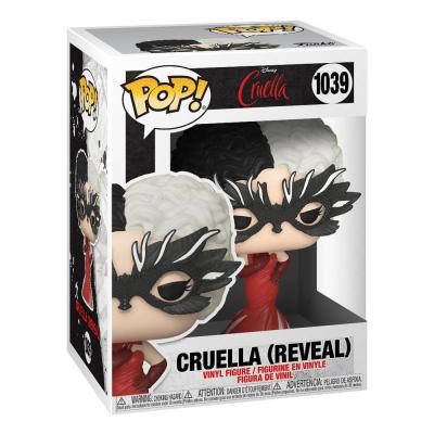 Cruella Figura POP! Disney Vinyl Cruella (Reveal) 9 cm