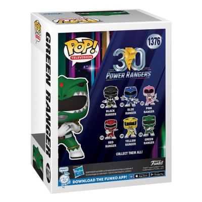 Power Rangers 30th Figura POP! TV Vinyl Green Ranger 9 cm