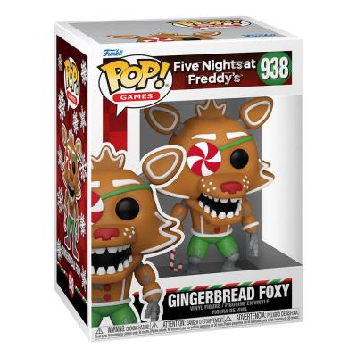 Five Nights at Freddy's Figura POP! Games Vinyl Holiday Foxy 9 cm