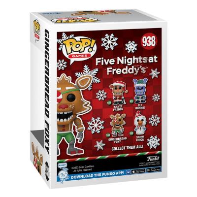 Five Nights at Freddy's Figura POP! Games Vinyl Holiday Foxy 9 cm
