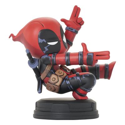 Marvel Animated Estatua Deadpool (Finger Guns) 8 cm