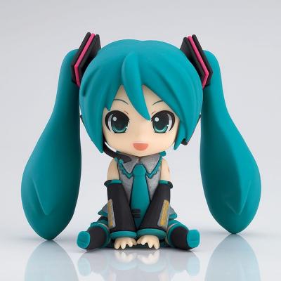 Character Vocal Series 01: Hatsune Miku Figura mini Piapro Characters Rubber Mascot Nendroid Plus Hatsune Miku 8 cm