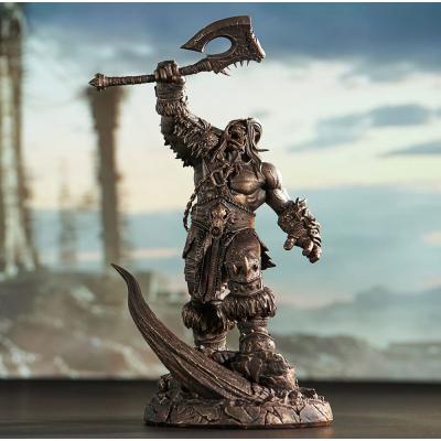 World of Warcraft Estatua 1/10 Bronze Coloured Edition Grommash Hellscream 31 cm