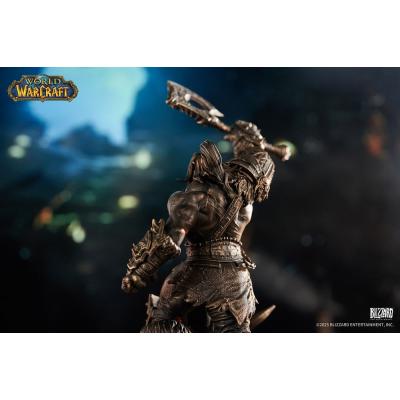 World of Warcraft Estatua 1/10 Bronze Coloured Edition Grommash Hellscream 31 cm