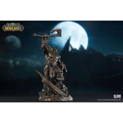 World of Warcraft Estatua 1/10 Bronze Coloured Edition Grommash Hellscream 31 cm