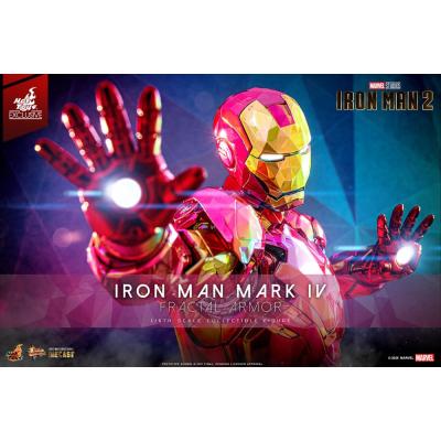 Iron Man Figura Movie Masterpiece Diecast 1/6 Iron Man Mark VI (Fractal Armor) Hot Toys Exclusive 33 cm