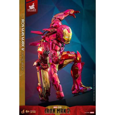 Iron Man Figura Movie Masterpiece Diecast 1/6 Iron Man Mark VI (Fractal Armor) Hot Toys Exclusive 33 cm