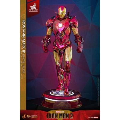 Iron Man Figura Movie Masterpiece Diecast 1/6 Iron Man Mark VI (Fractal Armor) Hot Toys Exclusive 33 cm