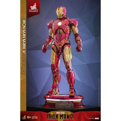 Iron Man Figura Movie Masterpiece Diecast 1/6 Iron Man Mark VI (Fractal Armor) Hot Toys Exclusive 33 cm