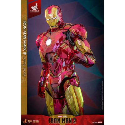 Iron Man Figura Movie Masterpiece Diecast 1/6 Iron Man Mark VI (Fractal Armor) Hot Toys Exclusive 33 cm