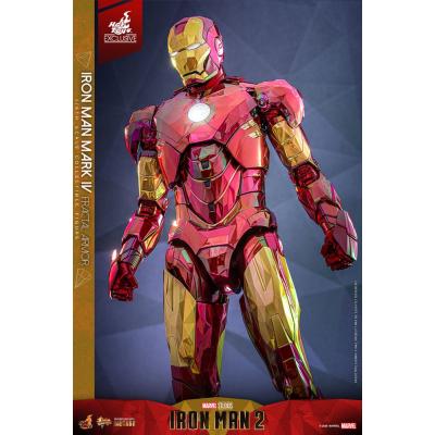 Iron Man Figura Movie Masterpiece Diecast 1/6 Iron Man Mark VI (Fractal Armor) Hot Toys Exclusive 33 cm