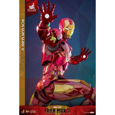 Iron Man Figura Movie Masterpiece Diecast 1/6 Iron Man Mark VI (Fractal Armor) Hot Toys Exclusive 33 cm