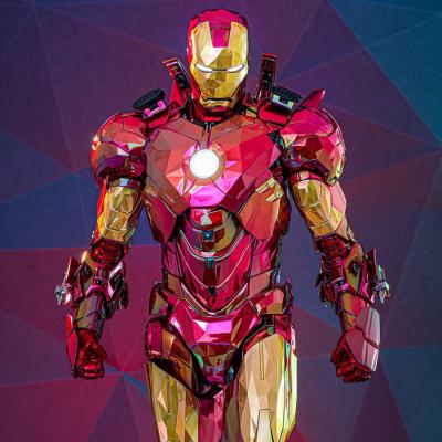 Iron Man Figura Movie Masterpiece Diecast 1/6 Iron Man Mark VI (Fractal Armor) Hot Toys Exclusive 33 cm