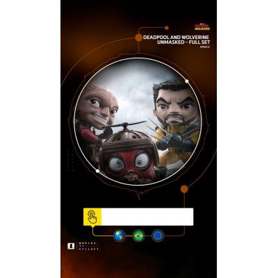 Deadpool & Wolverine Minifigura Mini Co. PVC Deadpool and Wolverine set Unmasked 14 cm