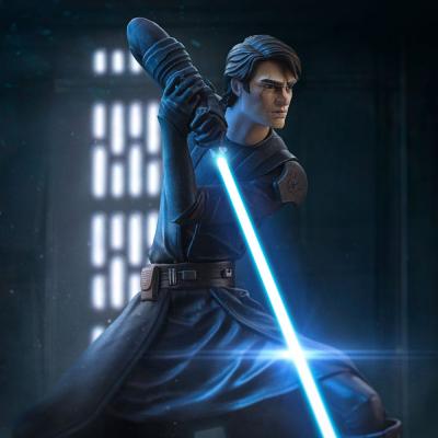 Star Wars: The Clone Wars Estatua 1/10 Deluxe Art Scale Anakin Skywalker 19 cm