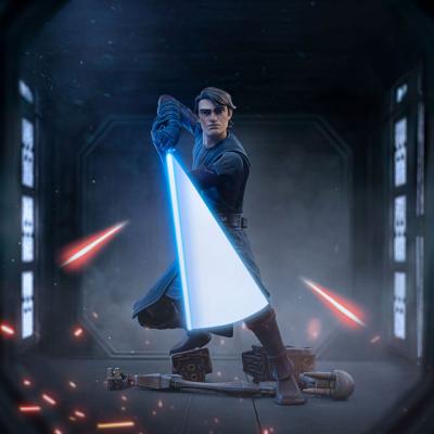 Star Wars: The Clone Wars Estatua 1/10 Deluxe Art Scale Anakin Skywalker 19 cm