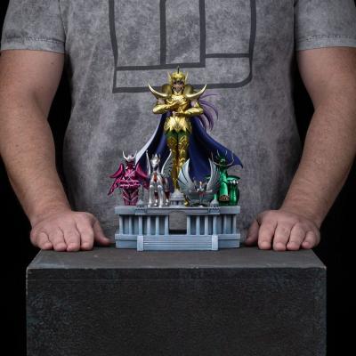 Saint Seiya Estatua 1/10 Art Scale Aries Mu Deluxe 27 cm