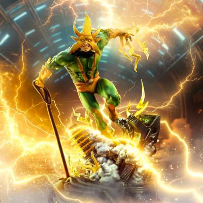 Spider-Man vs. Villains Estatua 1/10 Diorama BDS Art Scale Electro 25 cm