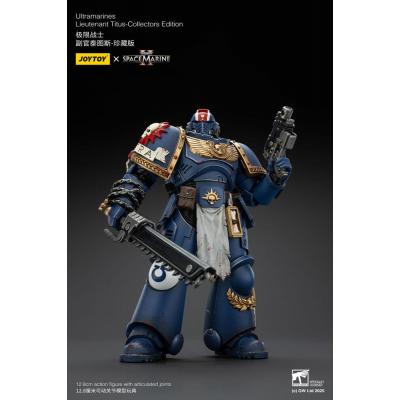 Warhammer 40,000: Space Marine 2 Figura Ultramarines Lieutenant Titus Collectors Edition 13 cm