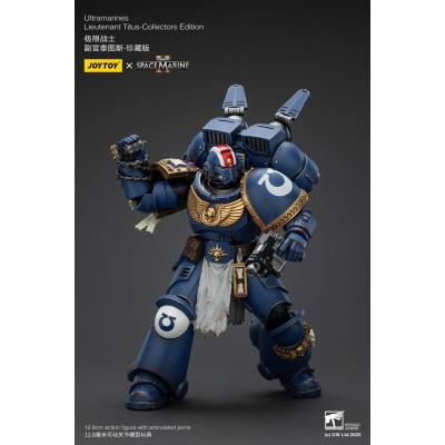 Warhammer 40,000: Space Marine 2 Figura Ultramarines Lieutenant Titus Collectors Edition 13 cm